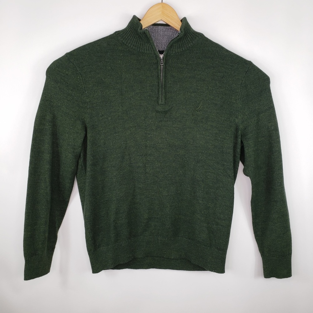 Nautica Mens Size Medium 1/4 Zip